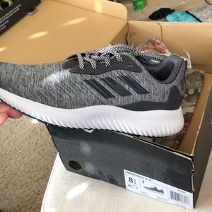 Never worn cool gray slate alpha bounce rc adidas